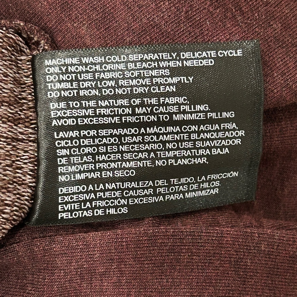GERRY ACTIVEWEAR HOODIE MENS SIZE MEDIUM MAROON SPORT NWT - Picture 8 of 8